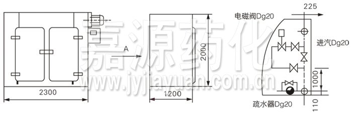 GMP烘箱結(jié)構(gòu)示意圖